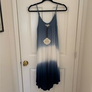 Knox Rose Gradient Blue and White Dress (NWT)